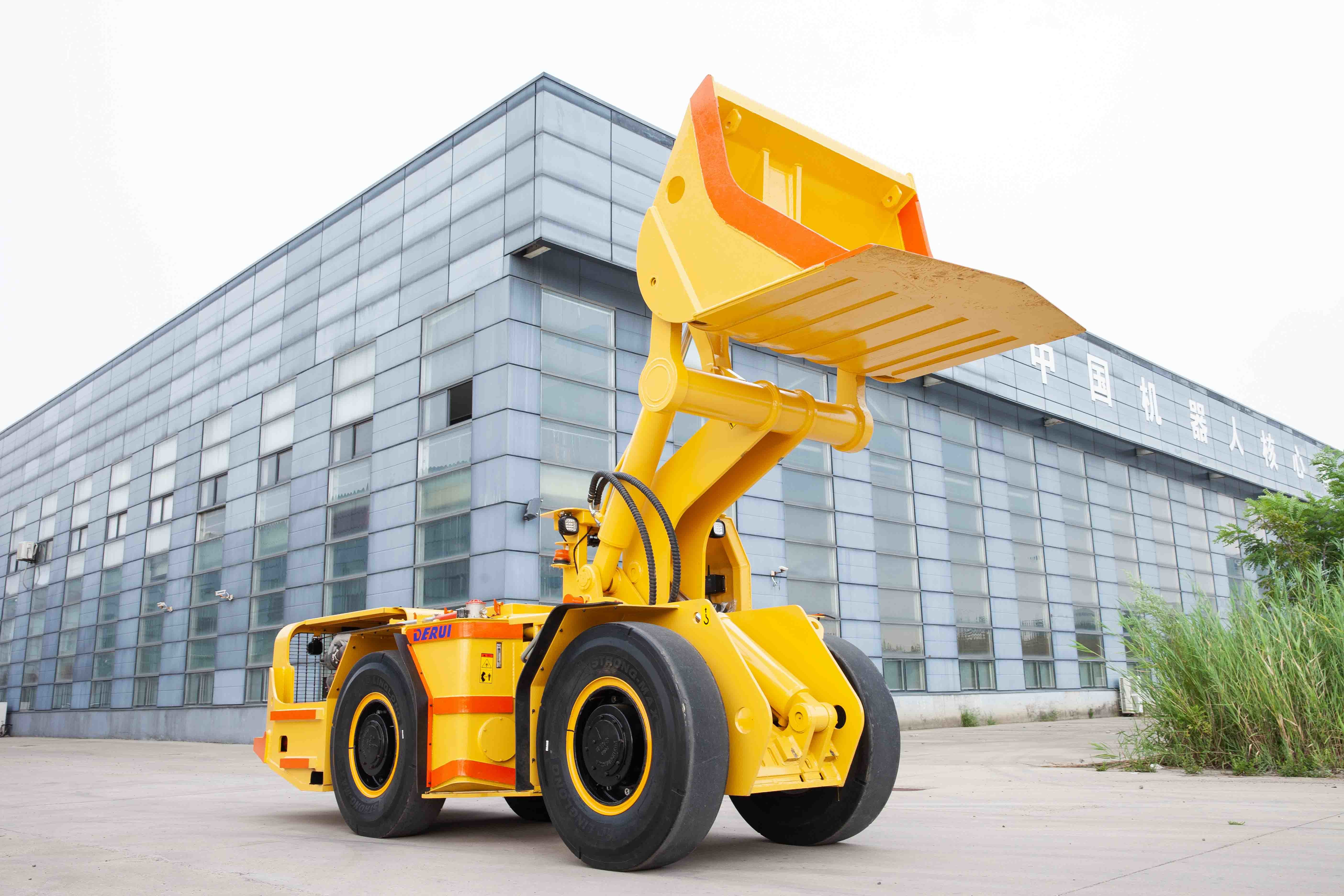 Electric Motor HUALI 2m3 Underground Loader For Underground ...