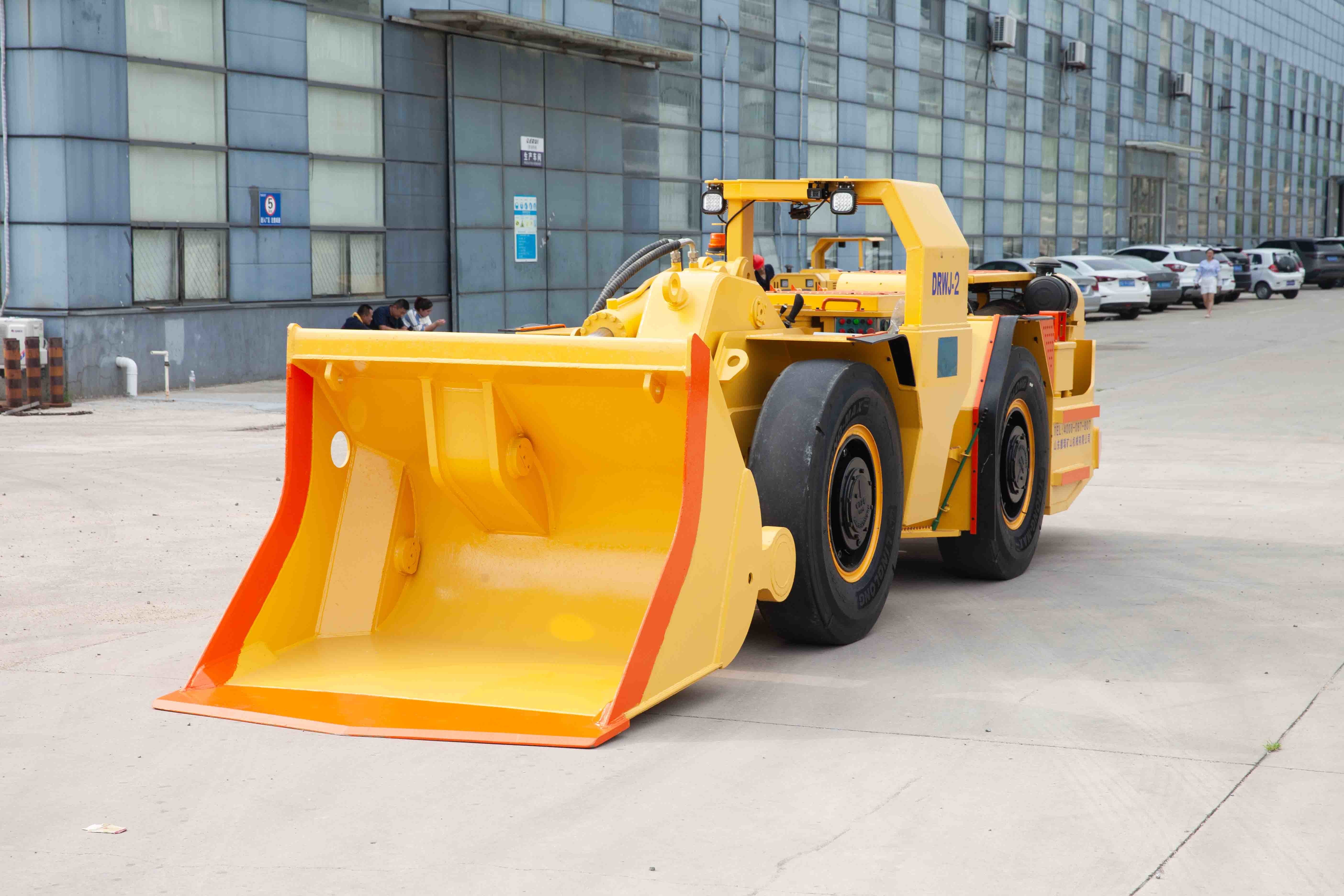 Loader Auto Load Customized Control System Low Profile LHD loader yellow Load Haul Dump ...