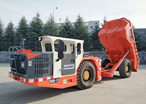 Hot  Sale Rated Load 15 Tons Dump Truck For Africa And Russia Market   DERUI  BRAND