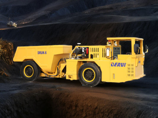 DERUI DRUK-6 Small Underground Gold  Mine Loader Copper Mine Loader Truck Mining Truck