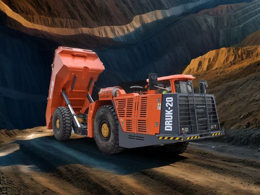 Articulated Underground   Mining Shuttle dumper  20 tons payload capacity  Minitruck