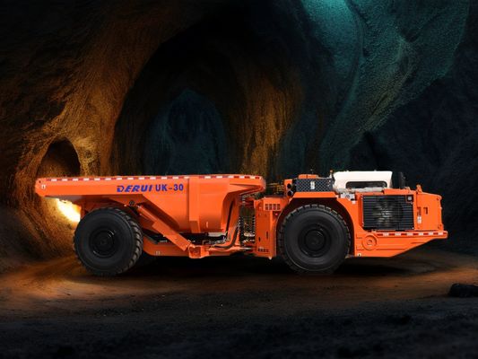 DERUI DRUK-30 A 30 Ton Payload Capacity Underground Mining Truck VOLVO Original engine