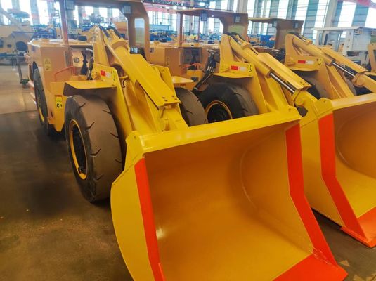 Mini DEUTZ Engine LHD Loader with 1m³ Bucket for Tunneling