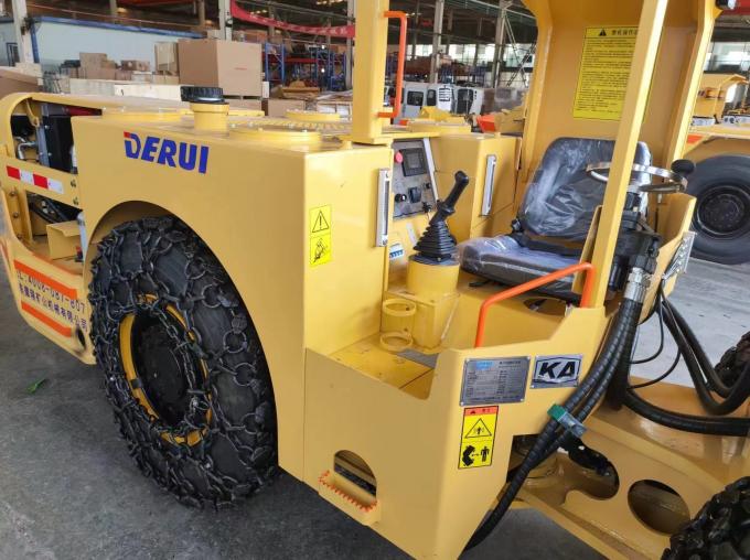 Mini DEUTZ Engine LHD Loader with 1m³ Bucket for Tunneling